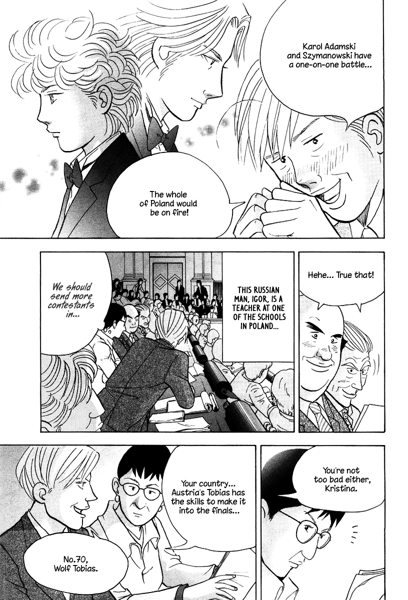 Piano no Mori Chapter 135 page 9 - Chapter 135 : Powodzenia