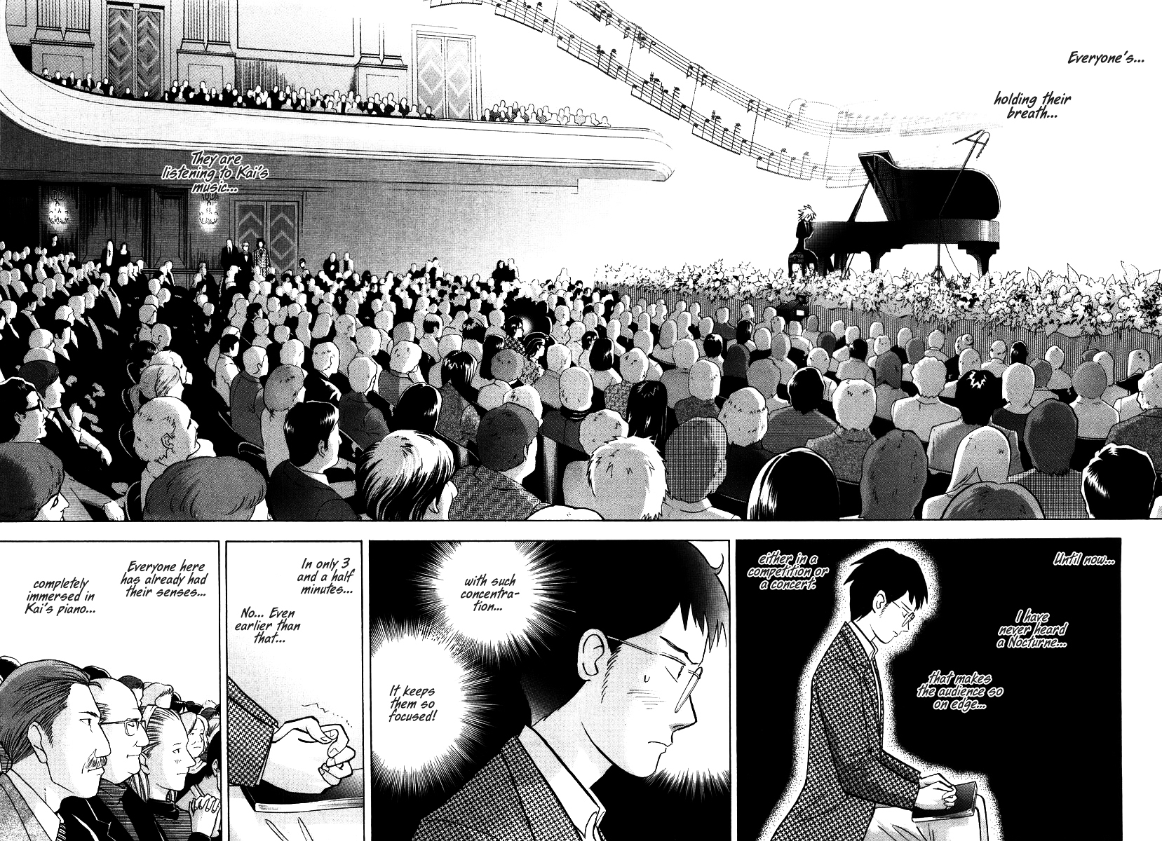 Piano no Mori Chapter 137 page 7 - Chapter 137 : The Waltz That Couldn't Be Played