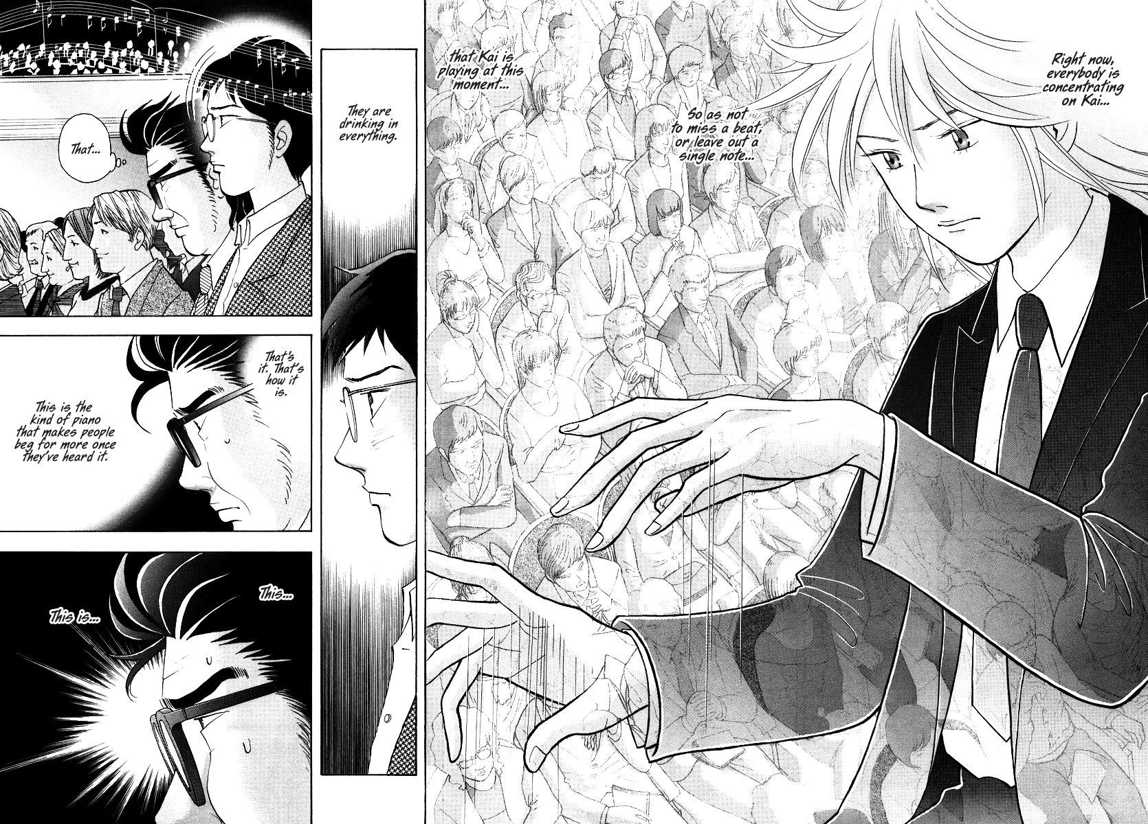 Piano no Mori Chapter 137 page 8 - Chapter 137 : The Waltz That Couldn't Be Played