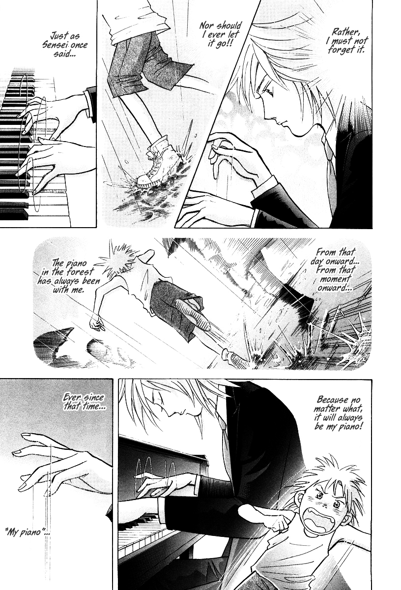 Piano no Mori Chapter 138 page 14 - Chapter 138 : The Difference in Interpretation