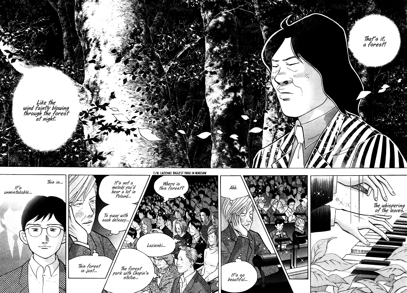 Piano no Mori Chapter 138 page 7 - Chapter 138 : The Difference in Interpretation