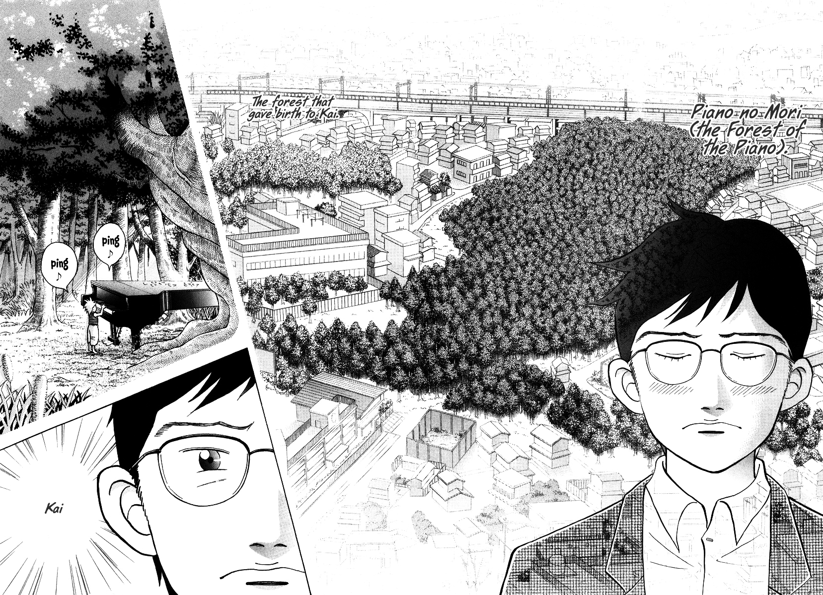 Piano no Mori Chapter 138 page 8 - Chapter 138 : The Difference in Interpretation