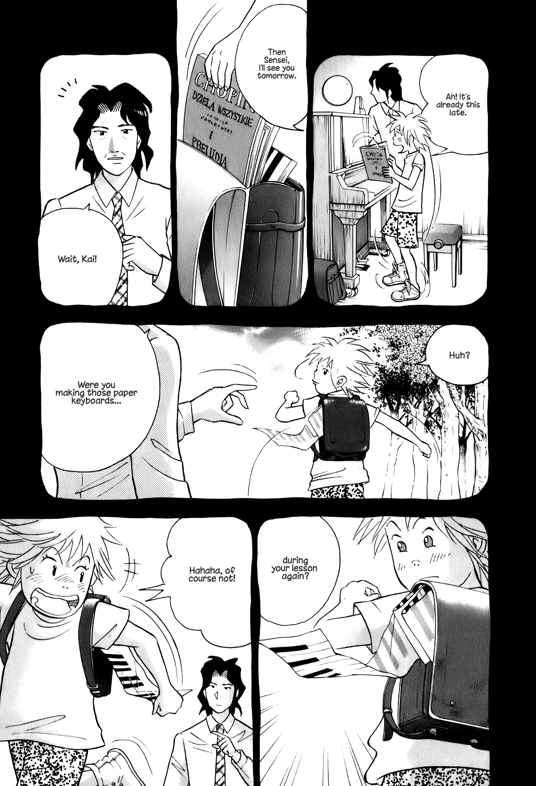 Piano no Mori Chapter 139 page 15 - Chapter 139 : Prelude