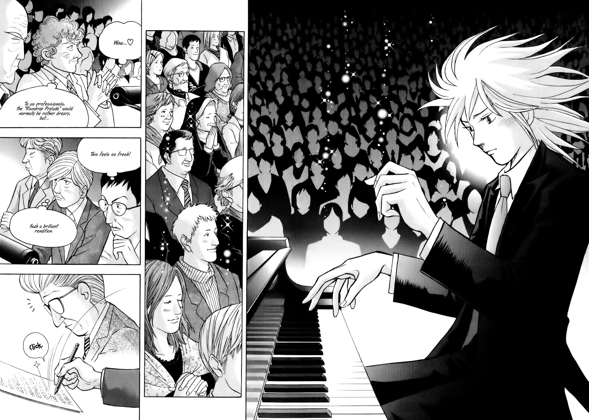 Piano no Mori Chapter 140 page 10 - Chapter 140 : Our Chopin