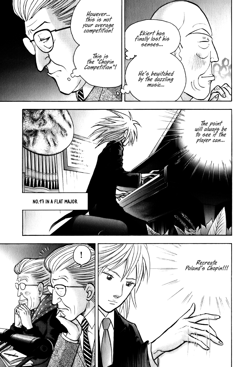 Piano no Mori Chapter 140 page 14 - Chapter 140 : Our Chopin