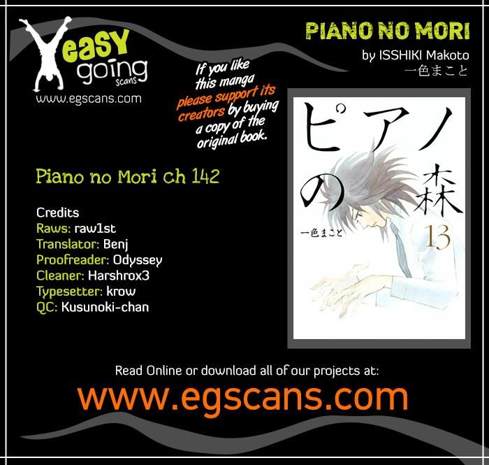 Piano no Mori Chapter 142 page 1 - Chapter 142 : fff (Fortississimo)(fixed)