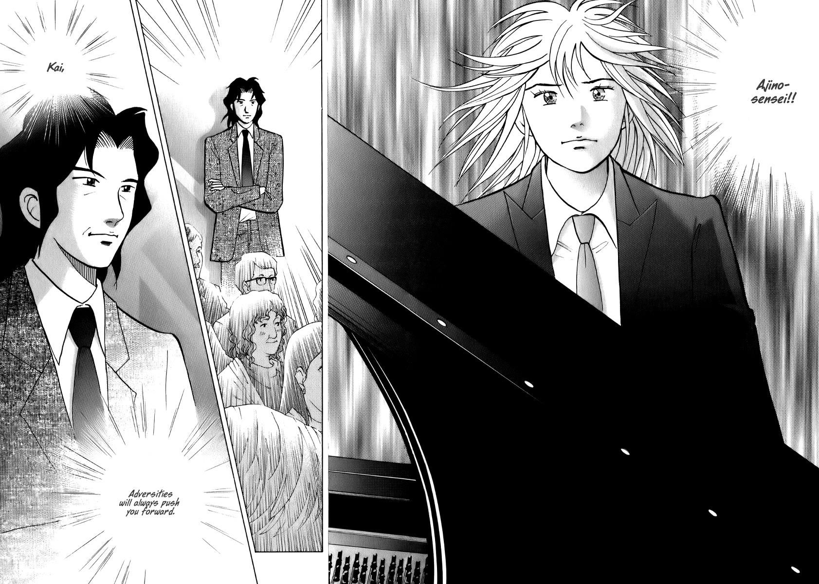 Piano no Mori Chapter 142 page 11 - Chapter 142 : fff (Fortississimo)(fixed)