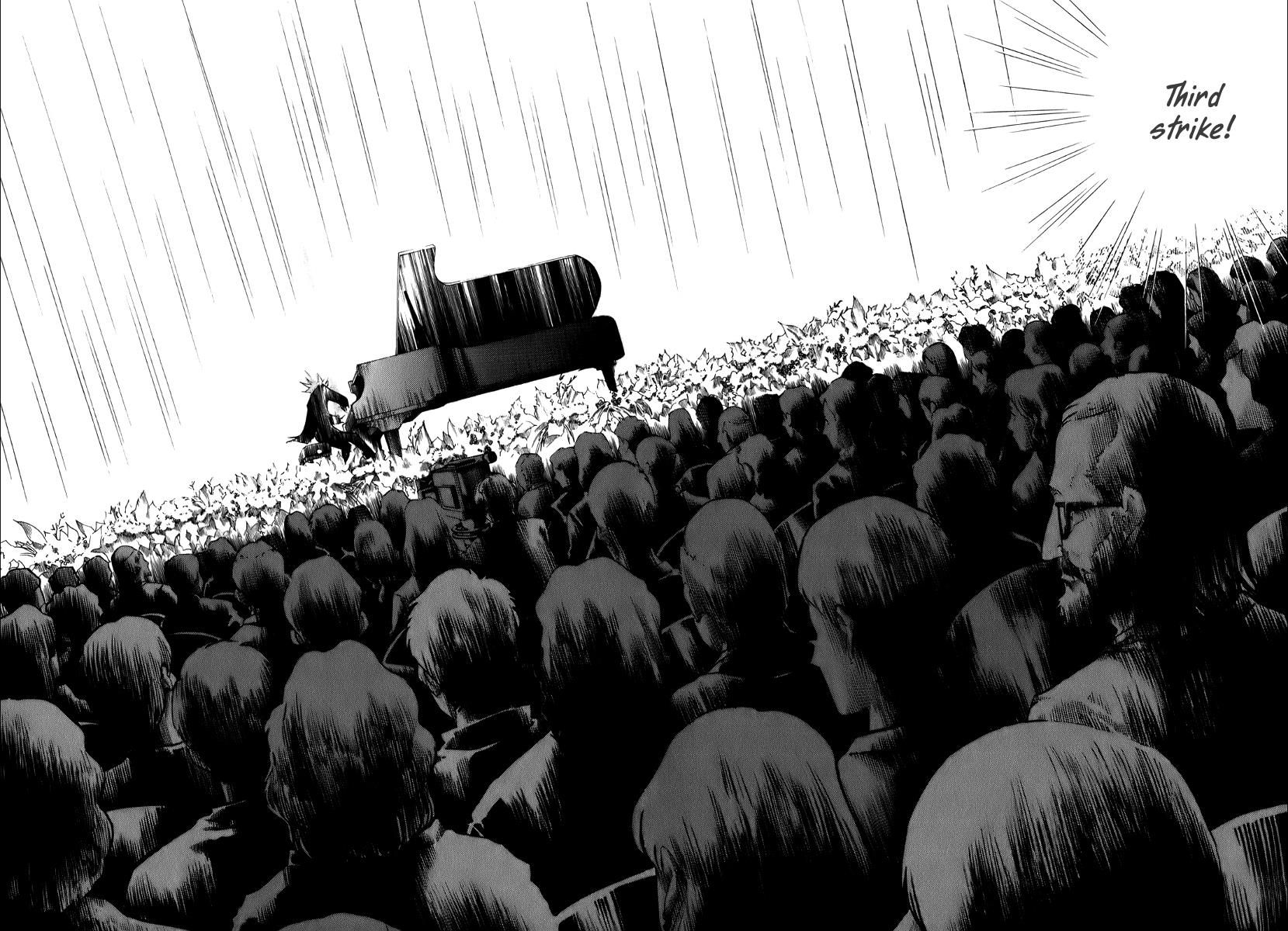 Piano no Mori Chapter 142 page 19 - Chapter 142 : fff (Fortississimo)(fixed)