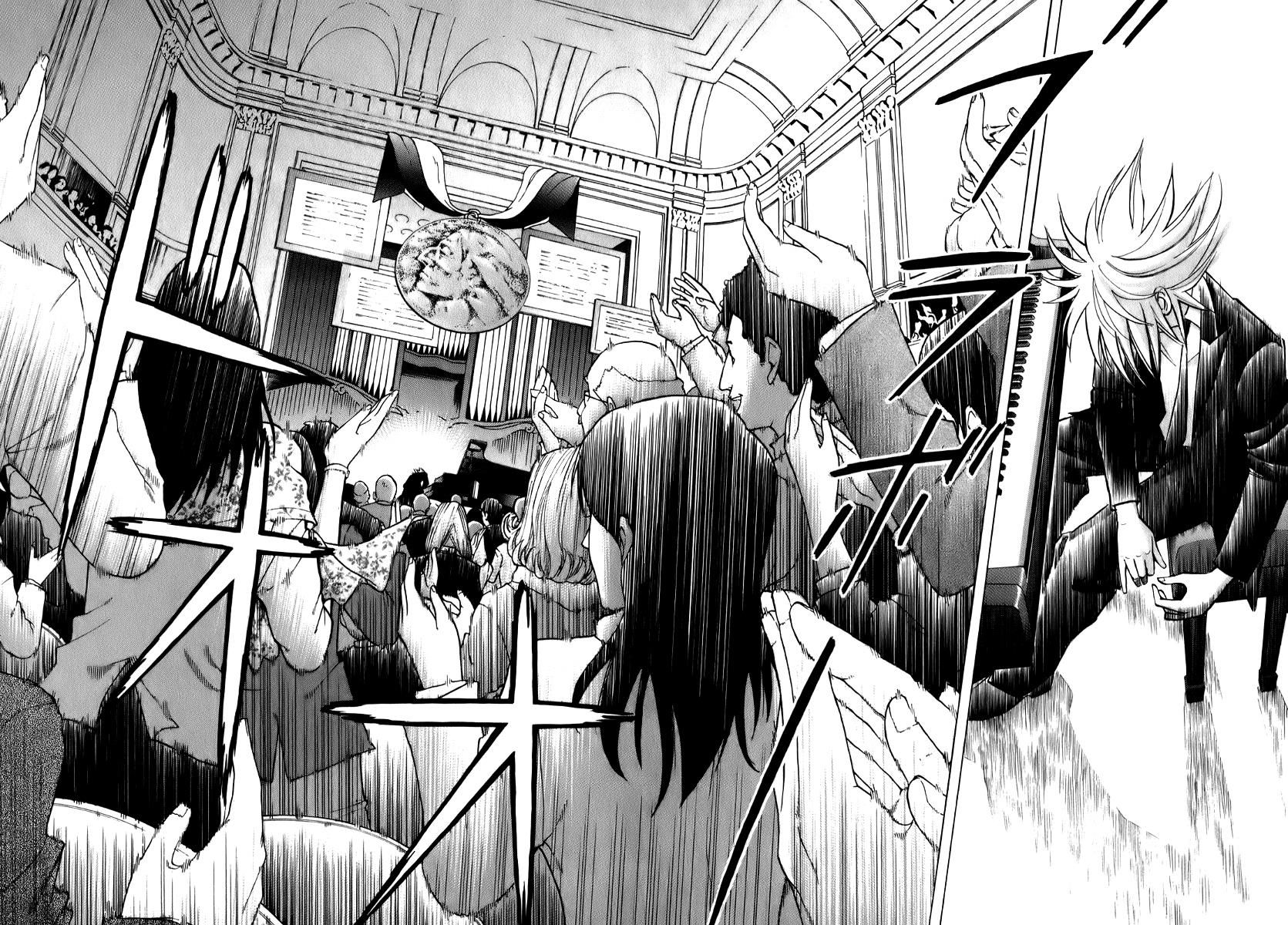 Piano no Mori Chapter 142 page 20 - Chapter 142 : fff (Fortississimo)(fixed)