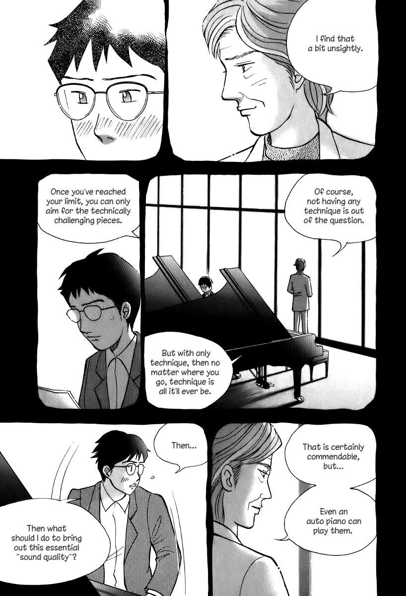 Piano no Mori Chapter 142 page 6 - Chapter 142 : fff (Fortississimo)(fixed)