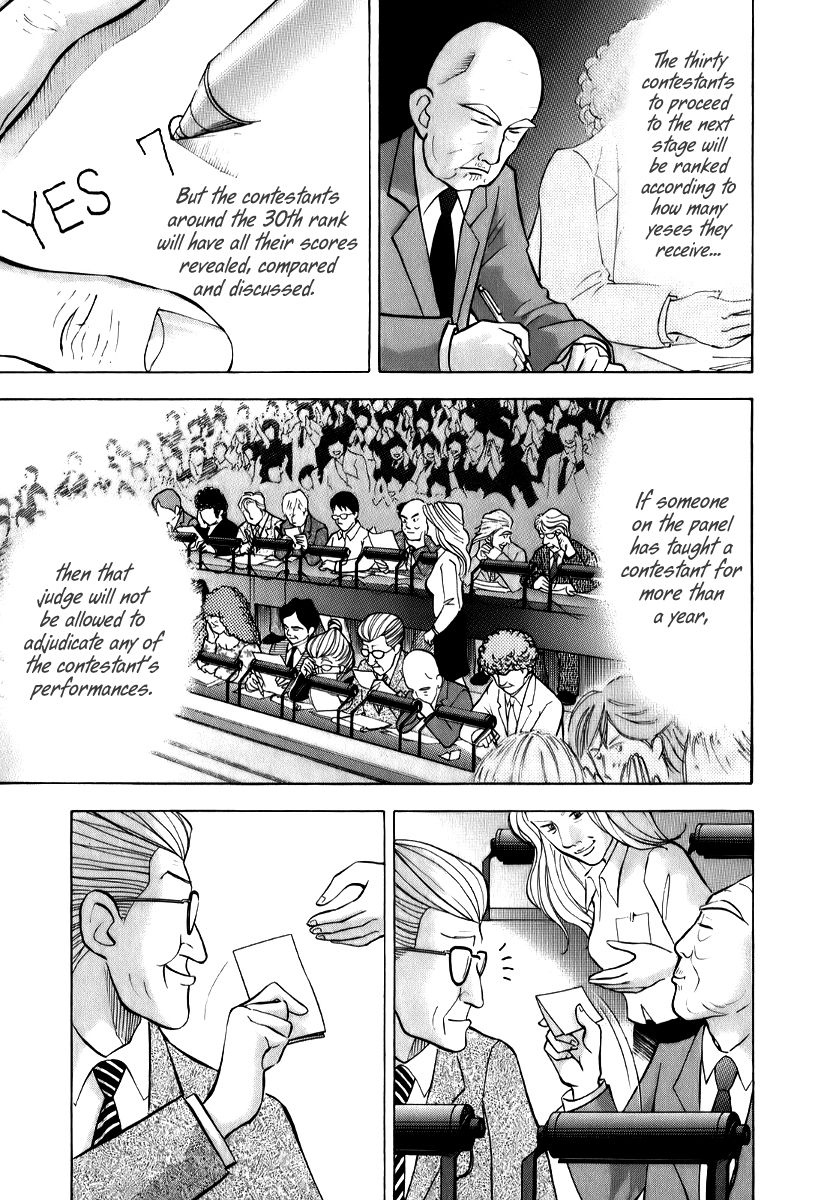Piano no Mori Chapter 143 page 14 - Chapter 143 : Democratic Cheers