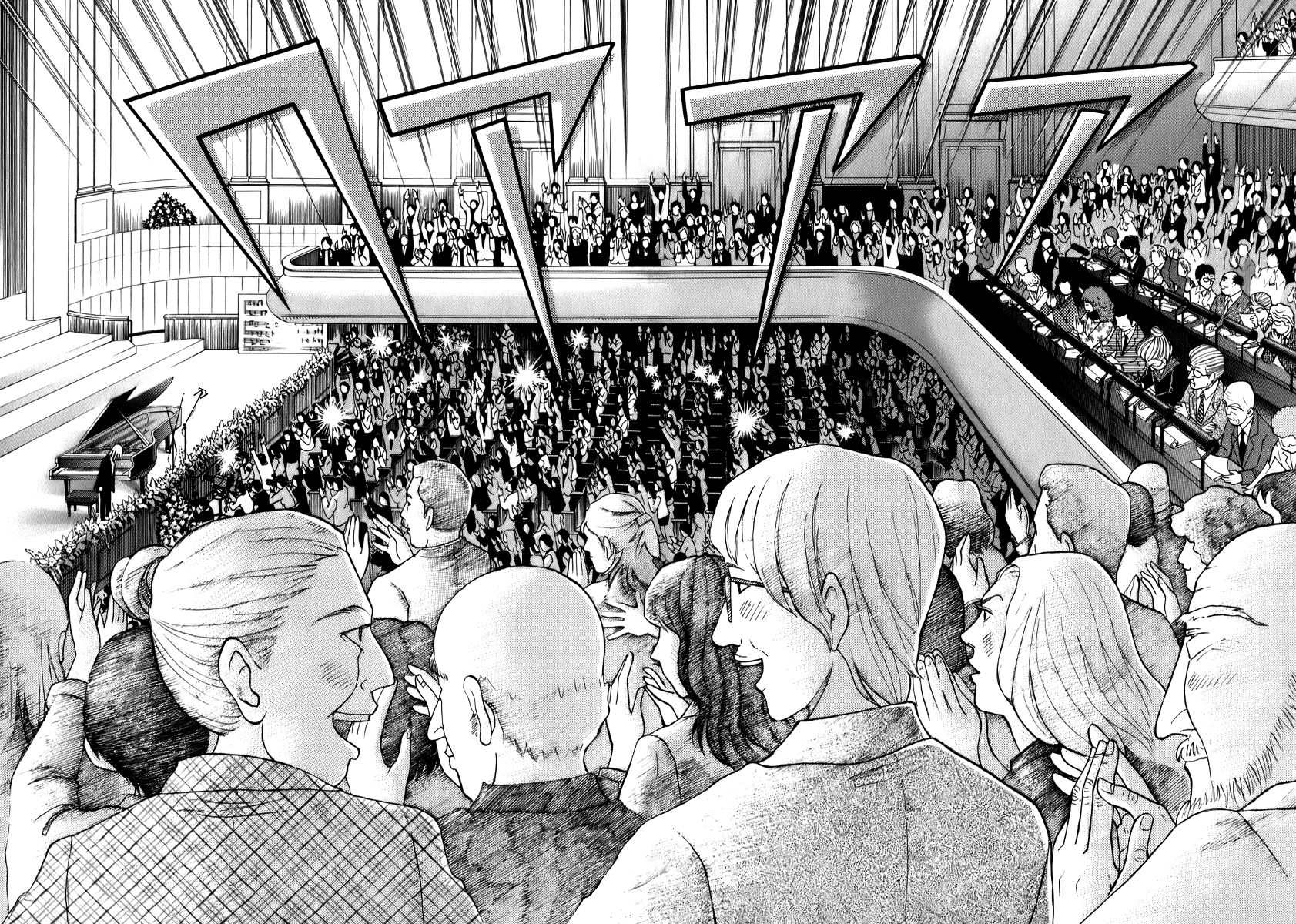 Piano no Mori Chapter 143 page 8 - Chapter 143 : Democratic Cheers