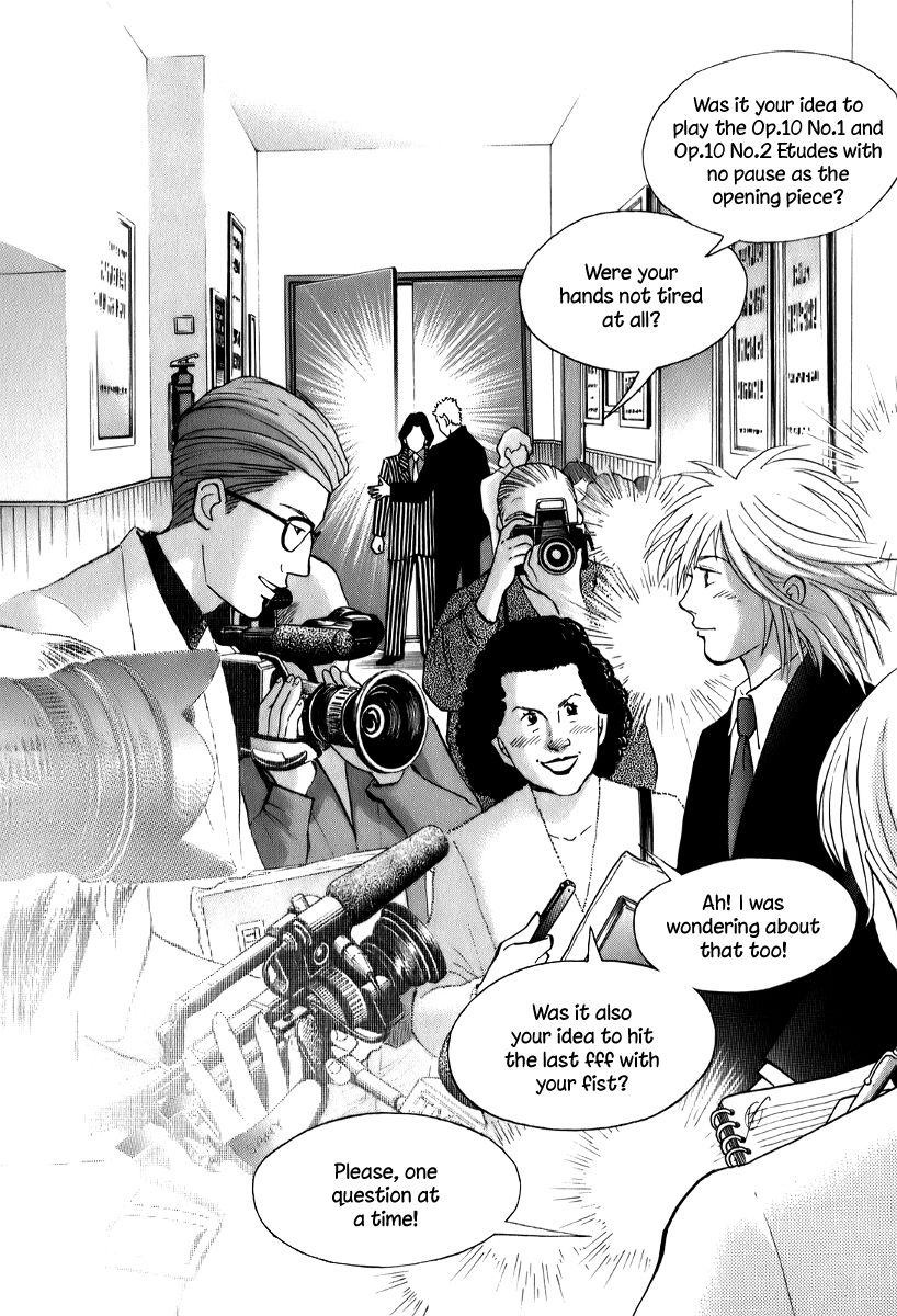 Piano no Mori Chapter 144 page 3 - Chapter 144 : The End of the First Round