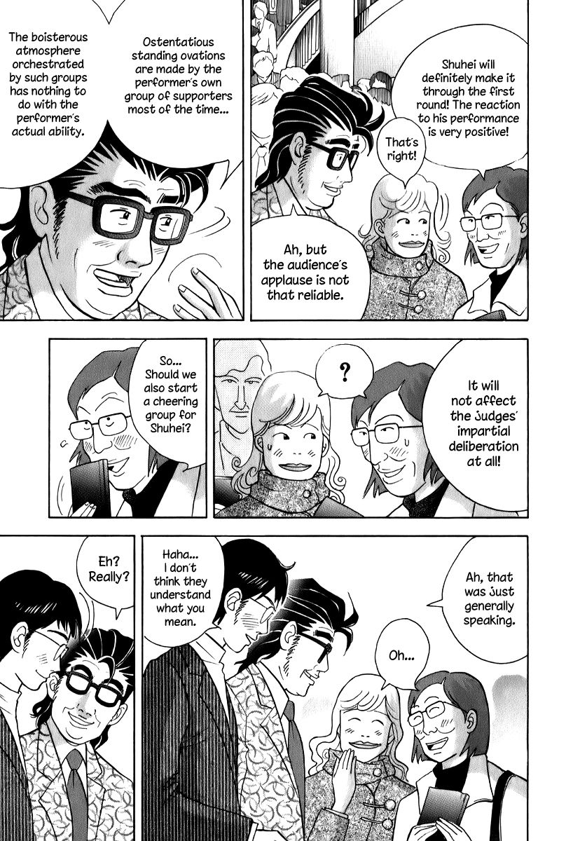 Piano no Mori Chapter 145 page 23 - Chapter 145 : The results still aren't ready?(fixed)