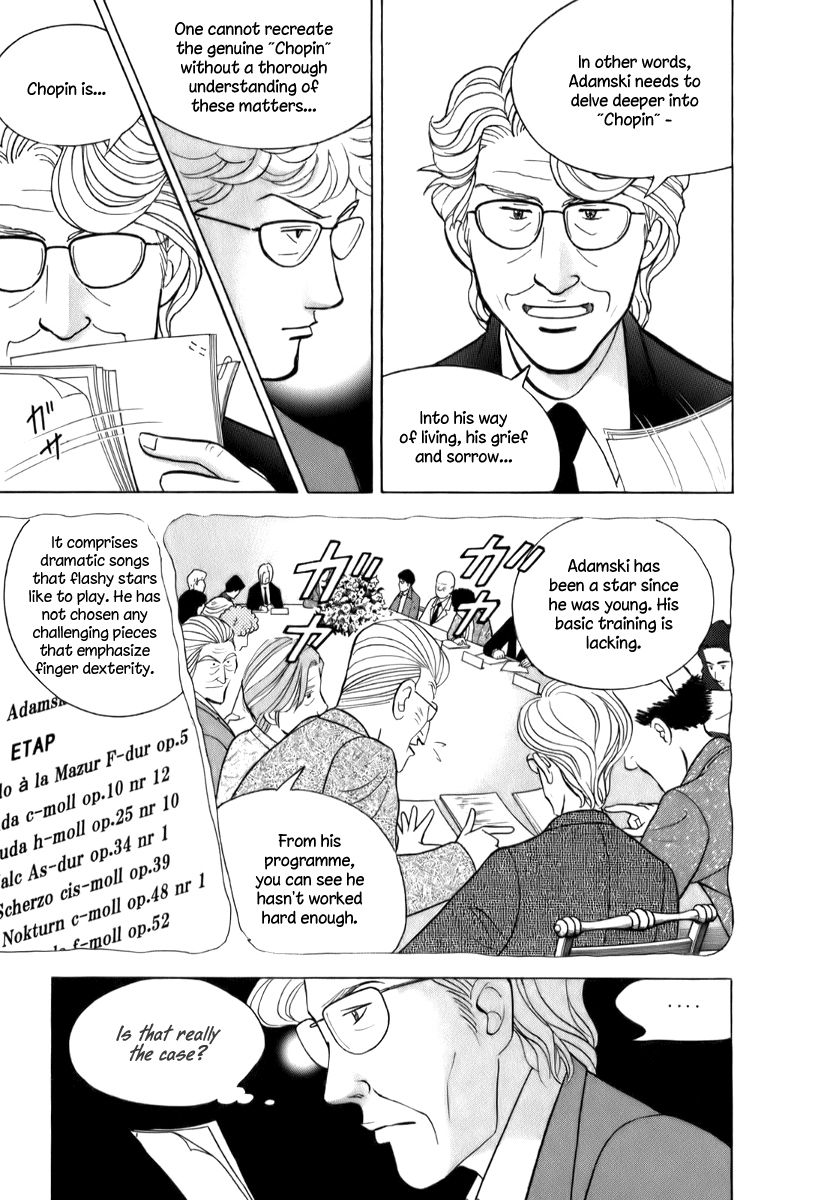 Piano no Mori Chapter 148 page 13 - Chapter 148 : Chopin's Will