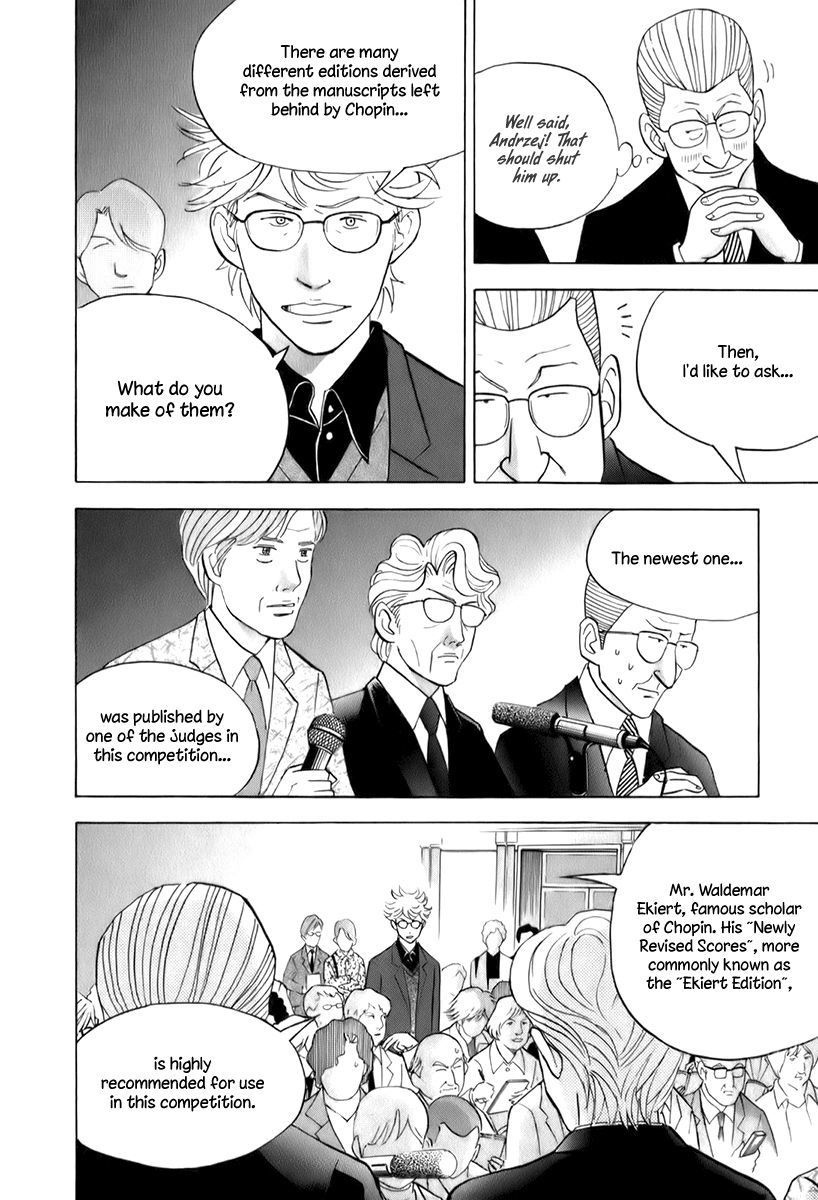 Piano no Mori Chapter 148 page 18 - Chapter 148 : Chopin's Will