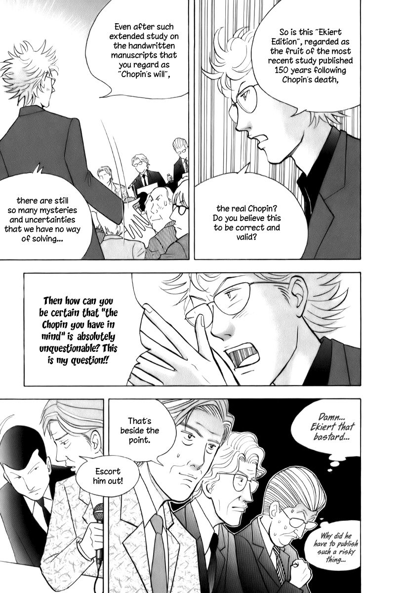 Piano no Mori Chapter 148 page 19 - Chapter 148 : Chopin's Will