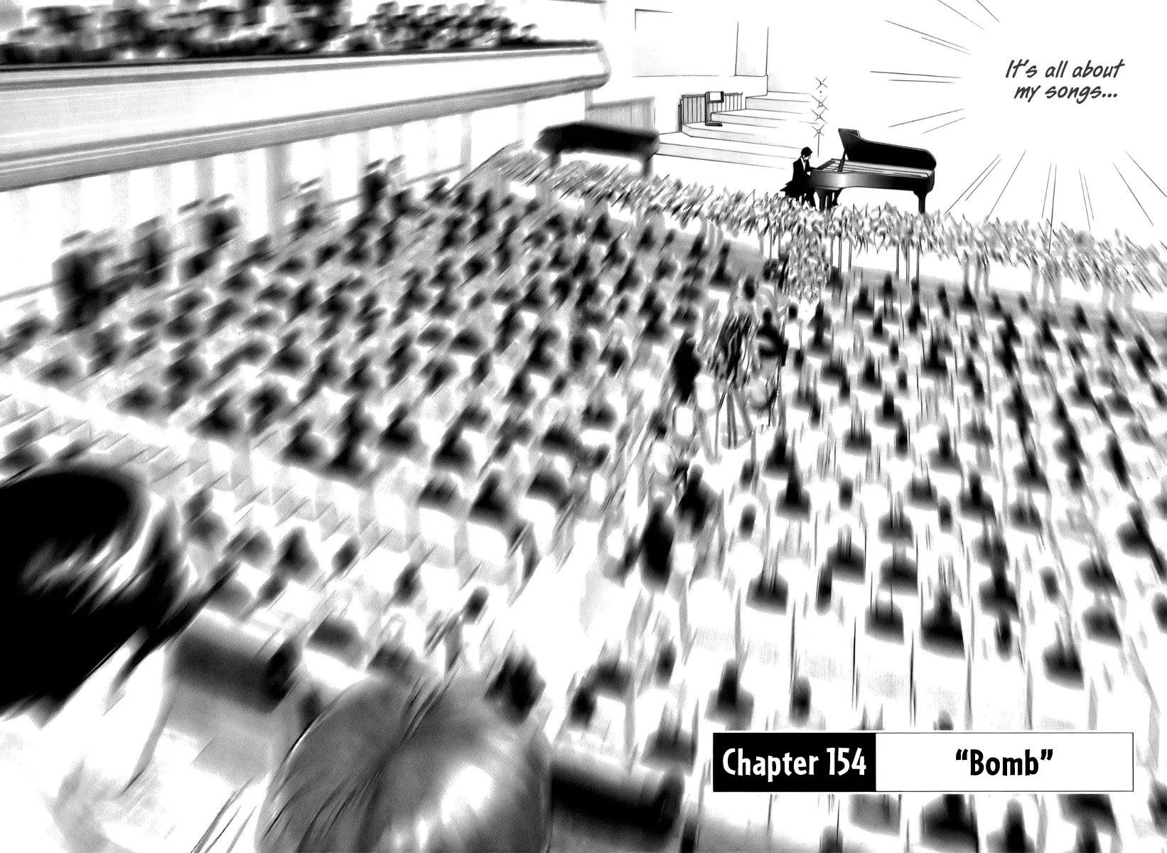 Piano no Mori Chapter 154 page 5 - Chapter 154 : "Bomb"
