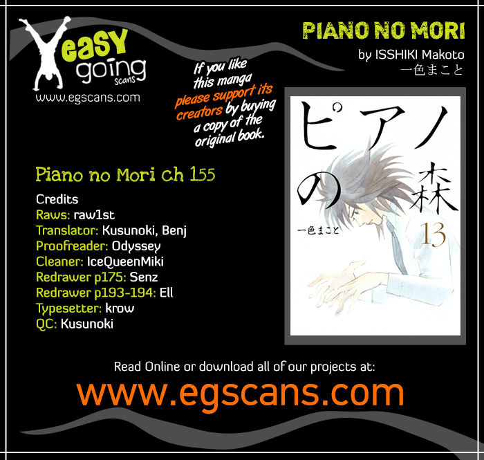 Piano no Mori Chapter 155 page 1 - Chapter 155 : Heaven and Hell