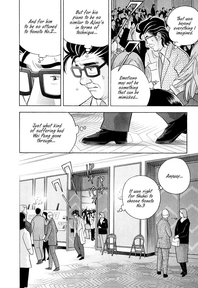 Piano no Mori Chapter 157 page 15 - Chapter 157 : Reaction to the "Original"