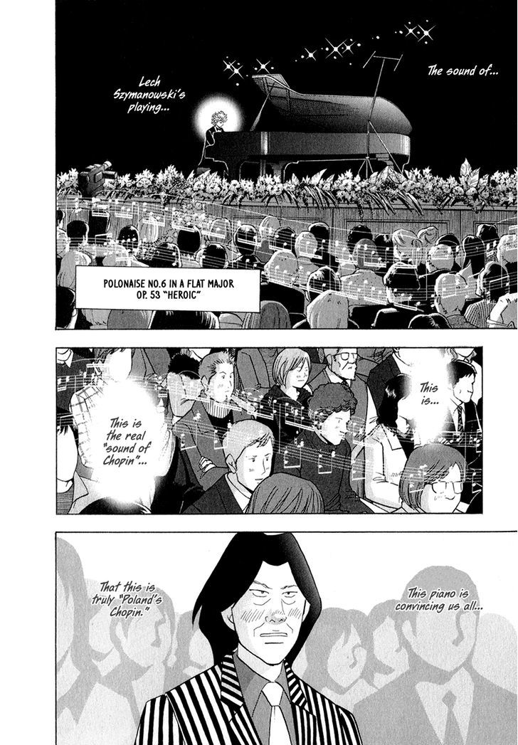 Piano no Mori Chapter 166 page 14 - Chapter 166 : Poland's Chopin!