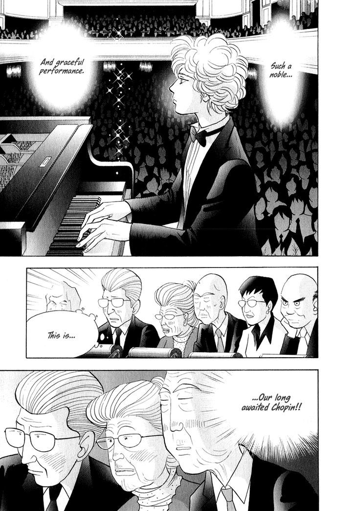 Piano no Mori Chapter 166 page 15 - Chapter 166 : Poland's Chopin!