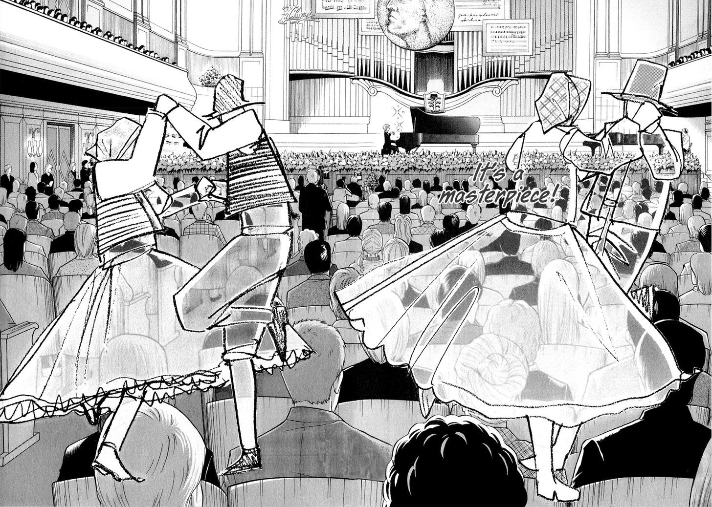 Piano no Mori Chapter 166 page 18 - Chapter 166 : Poland's Chopin!