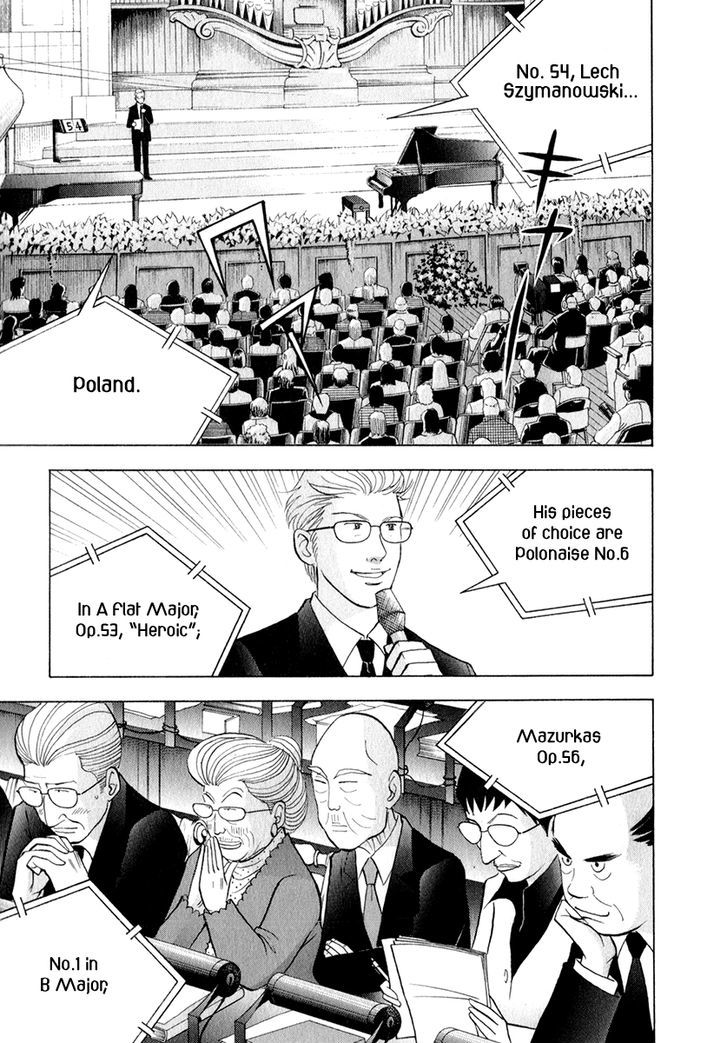 Piano no Mori Chapter 166 page 8 - Chapter 166 : Poland's Chopin!