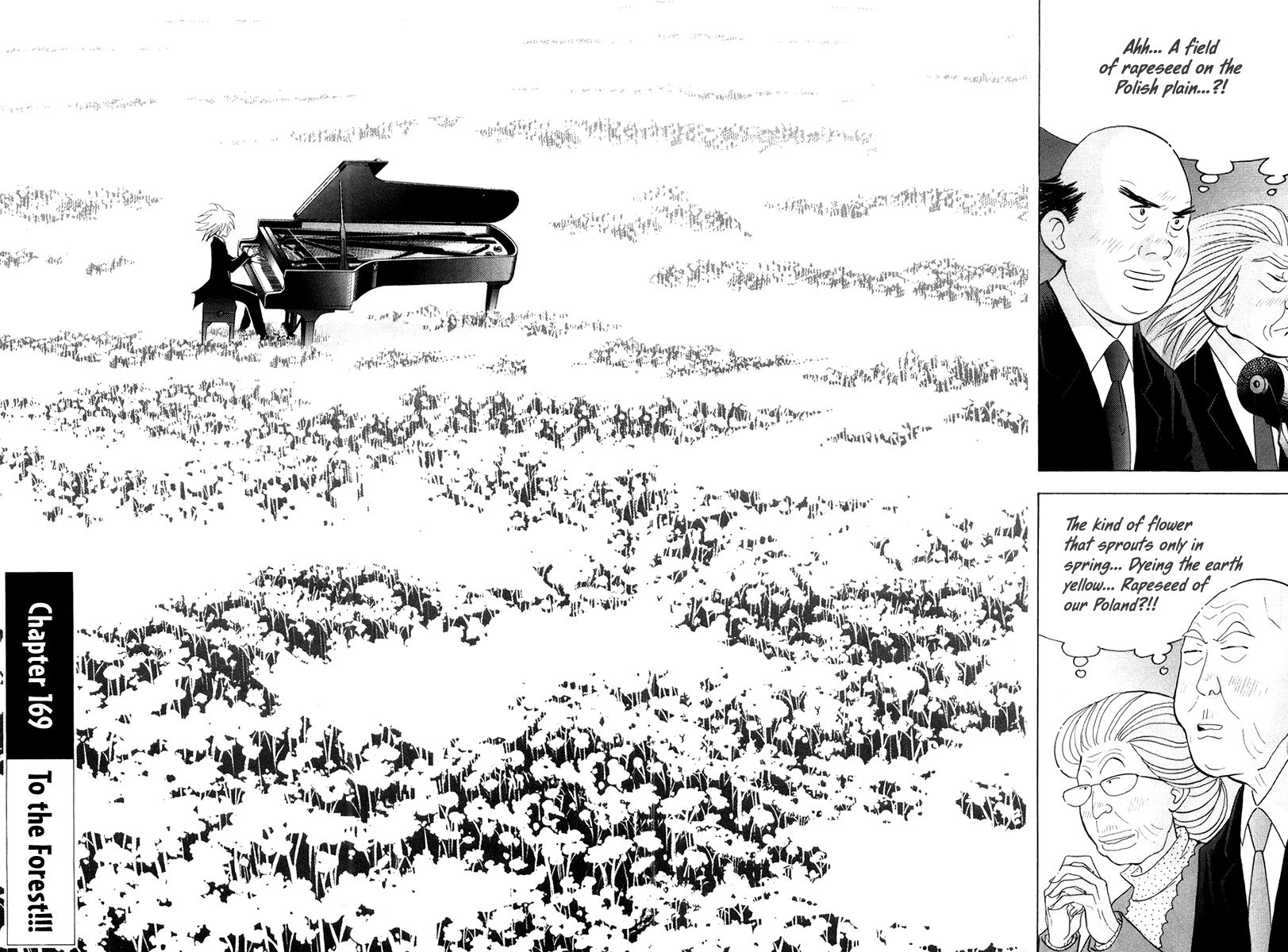 Piano no Mori Chapter 169 page 3 - Chapter 169 : To the Forest!!!