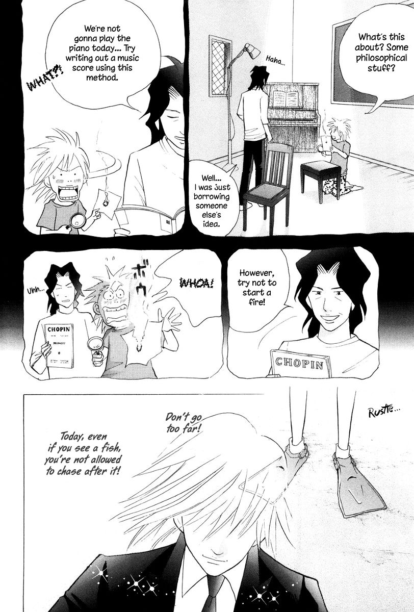 Piano no Mori Chapter 170 page 11 - Chapter 170 : The Promise of "Heading Out to the World"