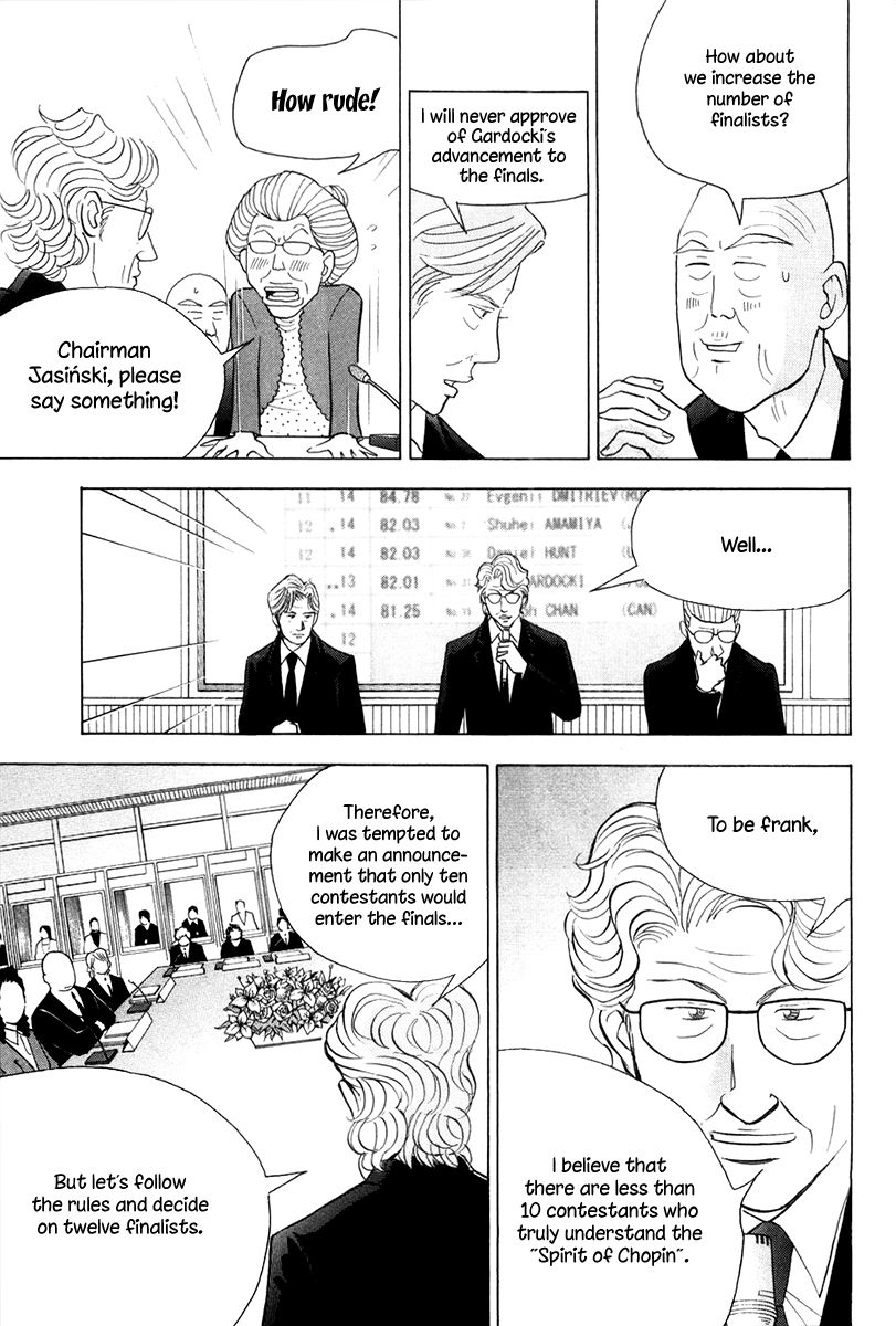 Piano no Mori Chapter 173 page 18 - Chapter 173 : The Stir of the Jury