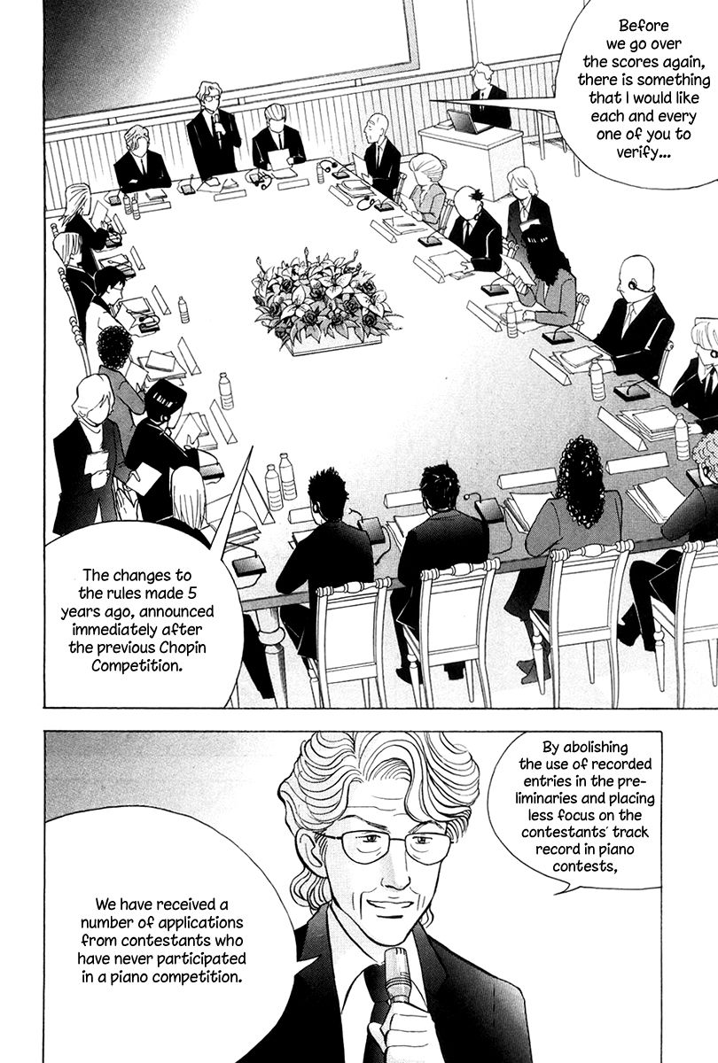 Piano no Mori Chapter 174 page 13 - Chapter 174 : Qualification of Being a Judge
