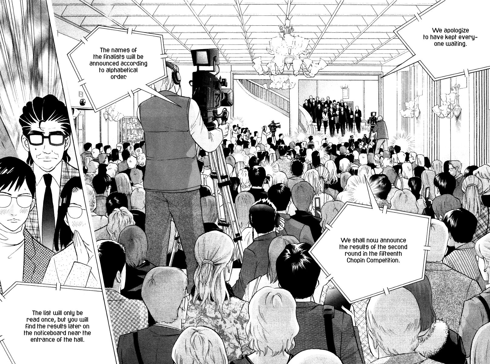 Piano no Mori Chapter 175 page 12 - Chapter 175 : Finalists