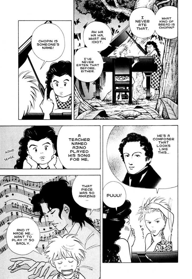 Piano no Mori Chapter 18 page 11 - Chapter 18 : To Play Chopin 2
