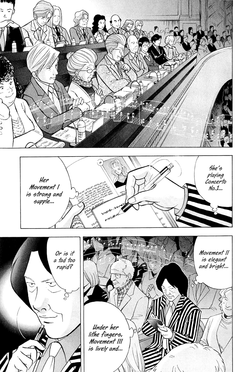 Piano no Mori Chapter 186 page 10 - Chapter 186 : What It Takes To Be A Finalist