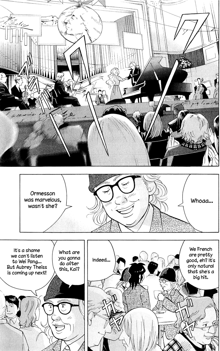 Piano no Mori Chapter 186 page 18 - Chapter 186 : What It Takes To Be A Finalist