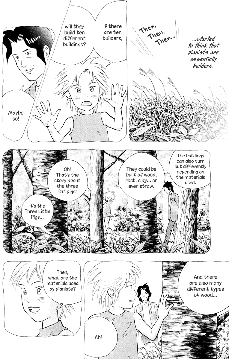 Piano no Mori Chapter 189 page 5 - Chapter 189 : "Forget It All"