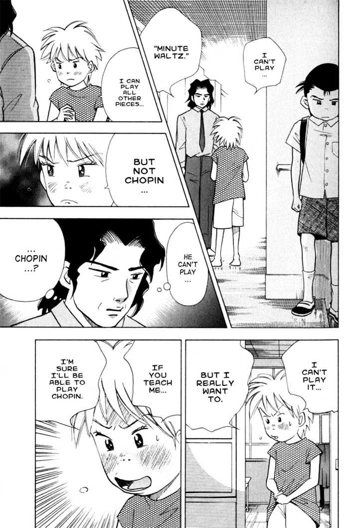 Piano no Mori Chapter 19 page 8 - Chapter 19 : To Play Chopin 3