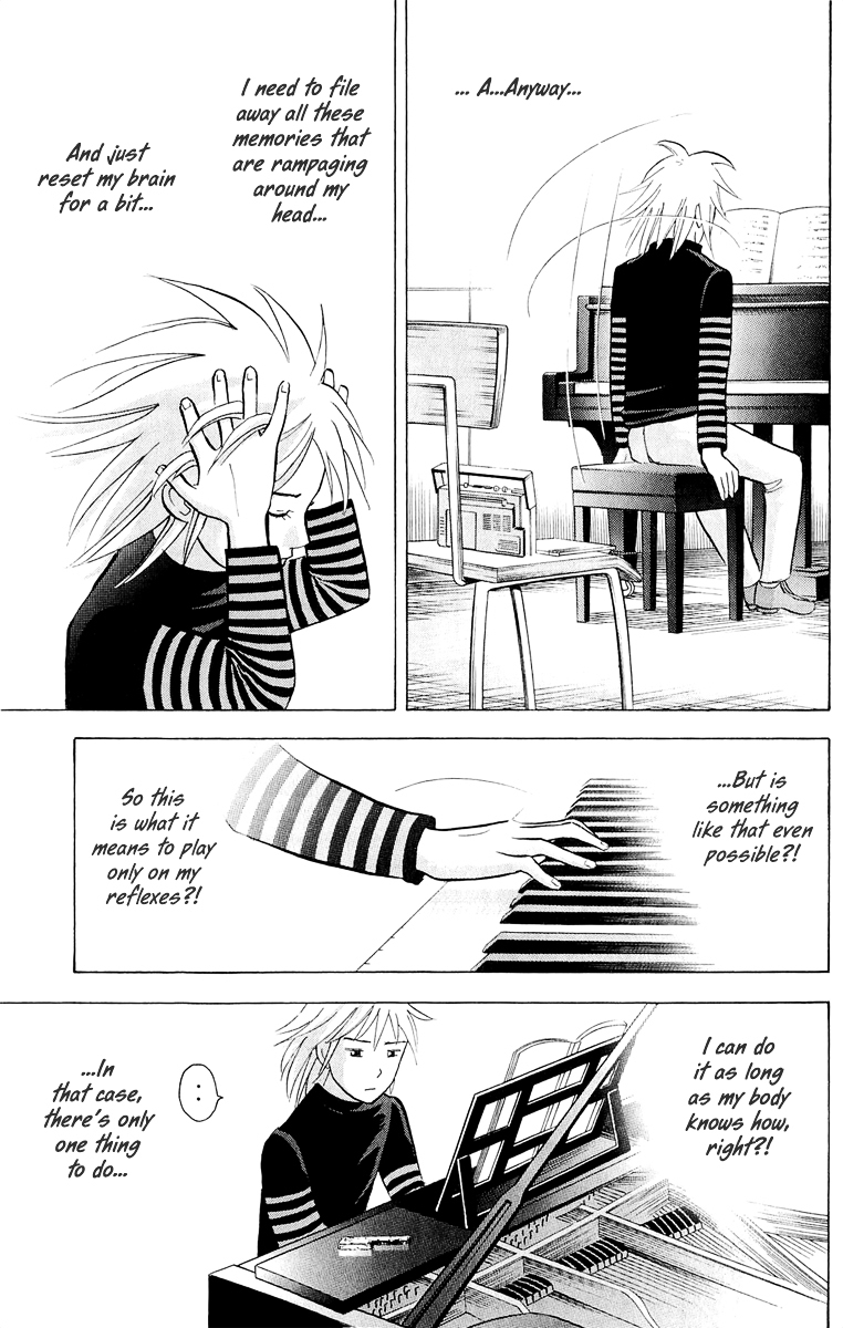 Piano no Mori Chapter 190 page 14 - Chapter 190 : Alone in the Practice Room