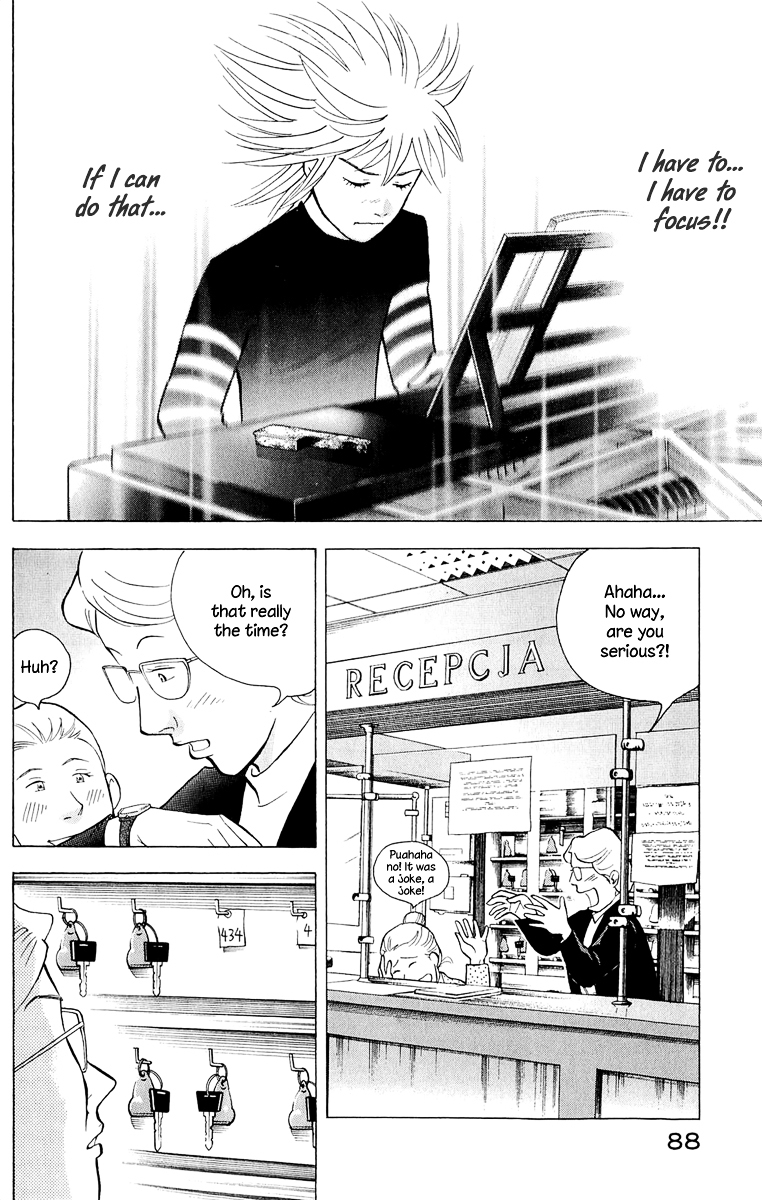 Piano no Mori Chapter 190 page 15 - Chapter 190 : Alone in the Practice Room