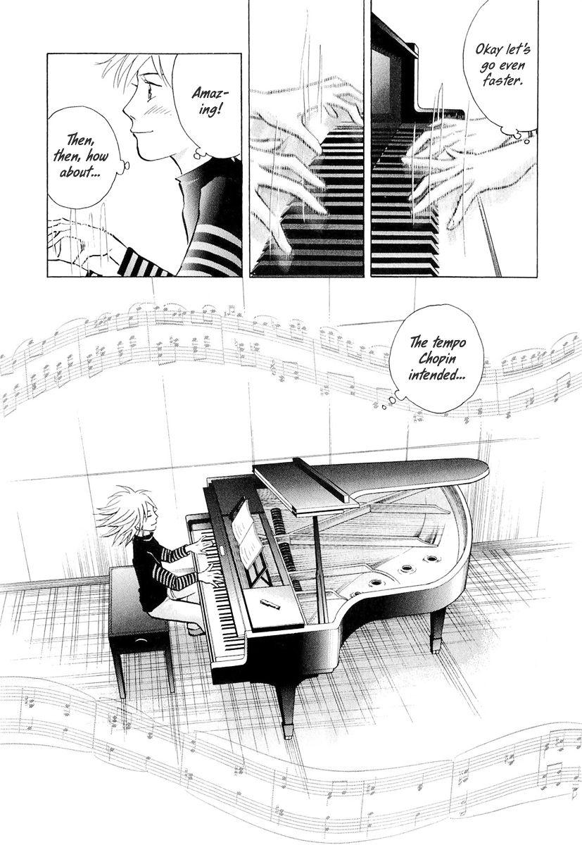 Piano no Mori Chapter 190 page 20 - Chapter 190 : Alone in the Practice Room