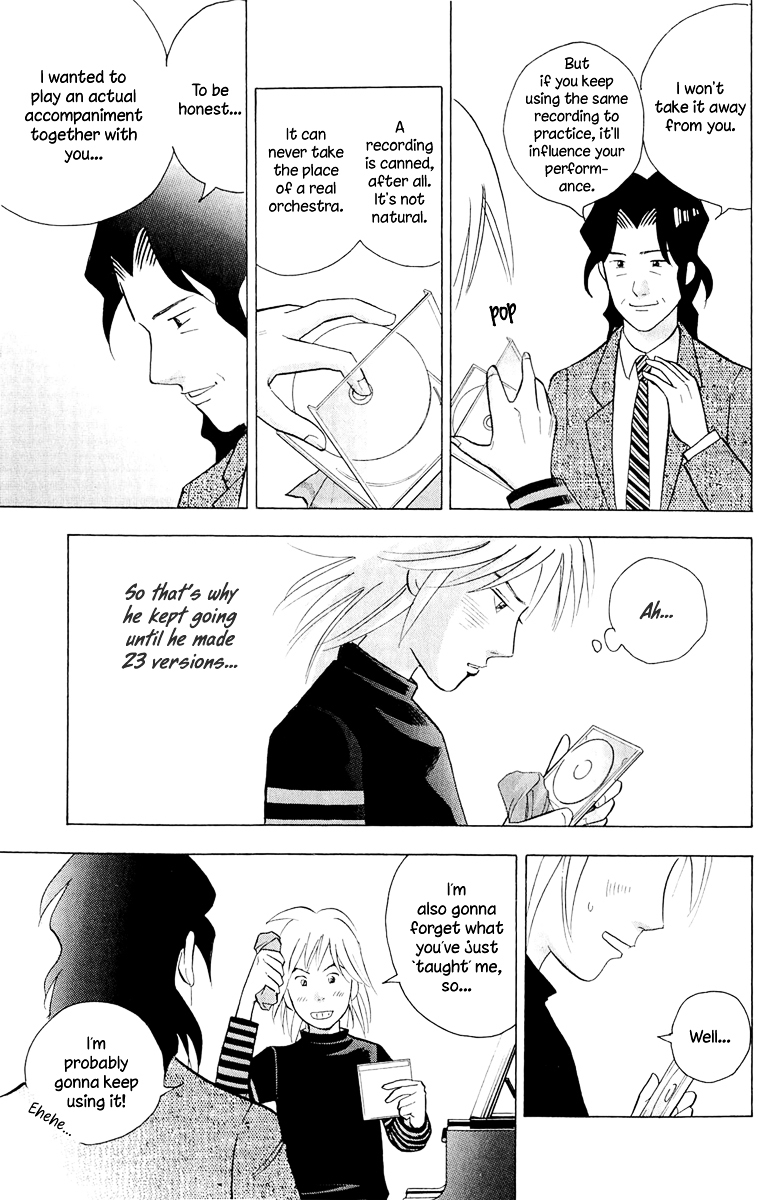 Piano no Mori Chapter 190 page 4 - Chapter 190 : Alone in the Practice Room