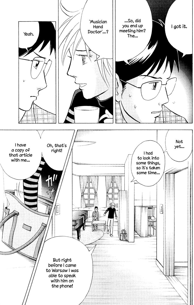 Piano no Mori Chapter 192 page 12 - Chapter 192 : Musician Hand Doctor