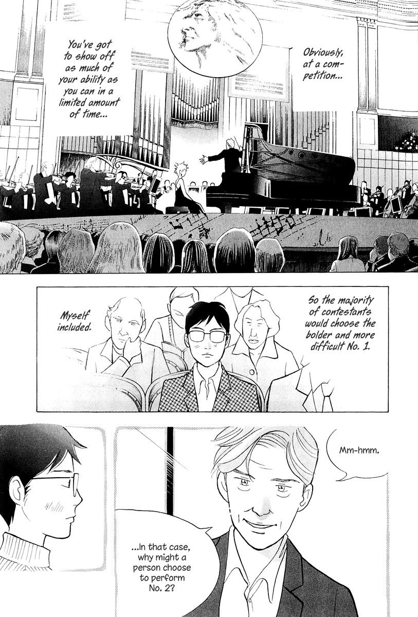 Piano no Mori Chapter 193 page 8 - Chapter 193 : Piano Concerto No.2