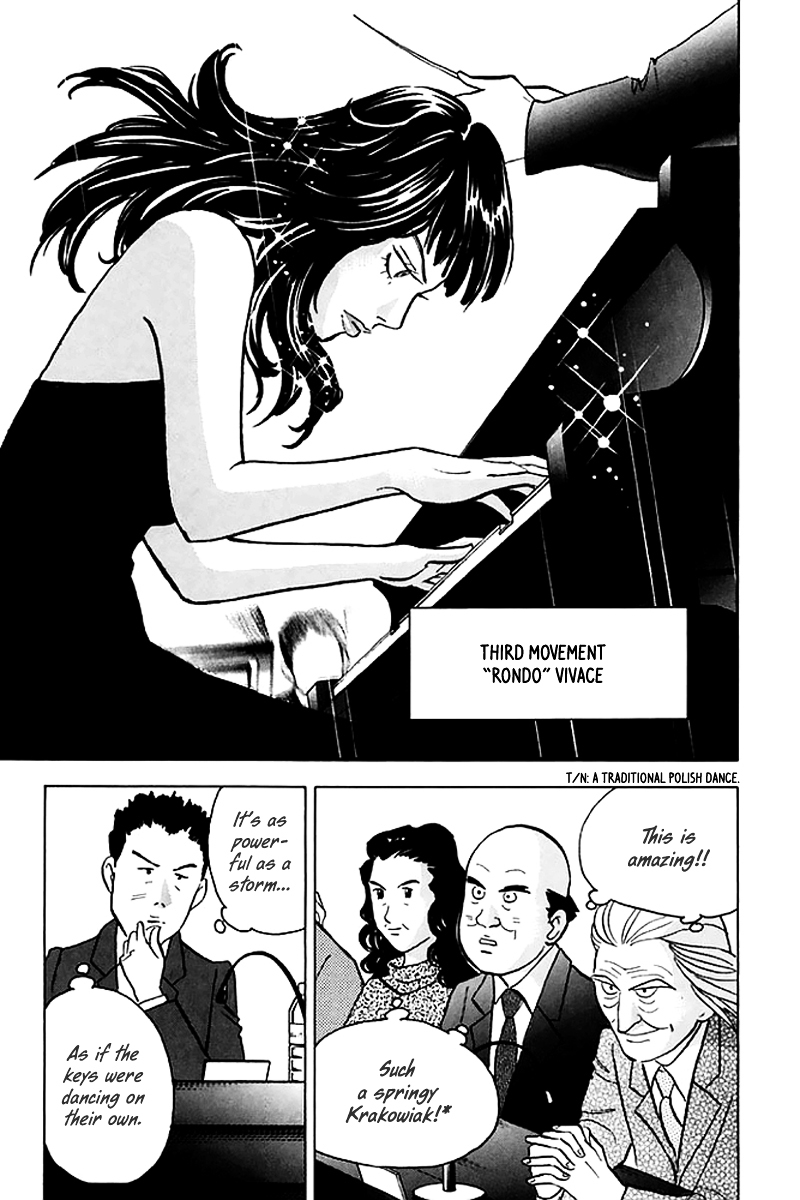 Piano no Mori Chapter 197 page 13 - Chapter 197 : Glamorous Music