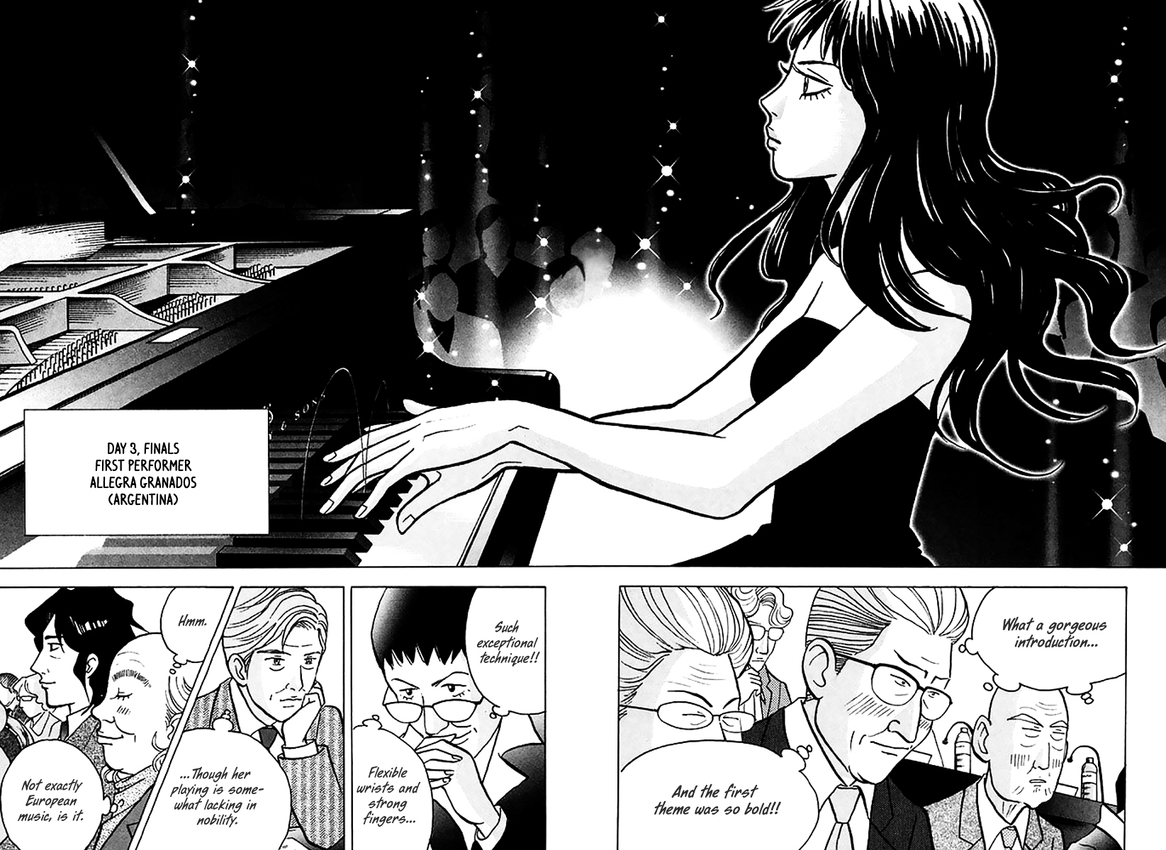 Piano no Mori Chapter 197 page 3 - Chapter 197 : Glamorous Music