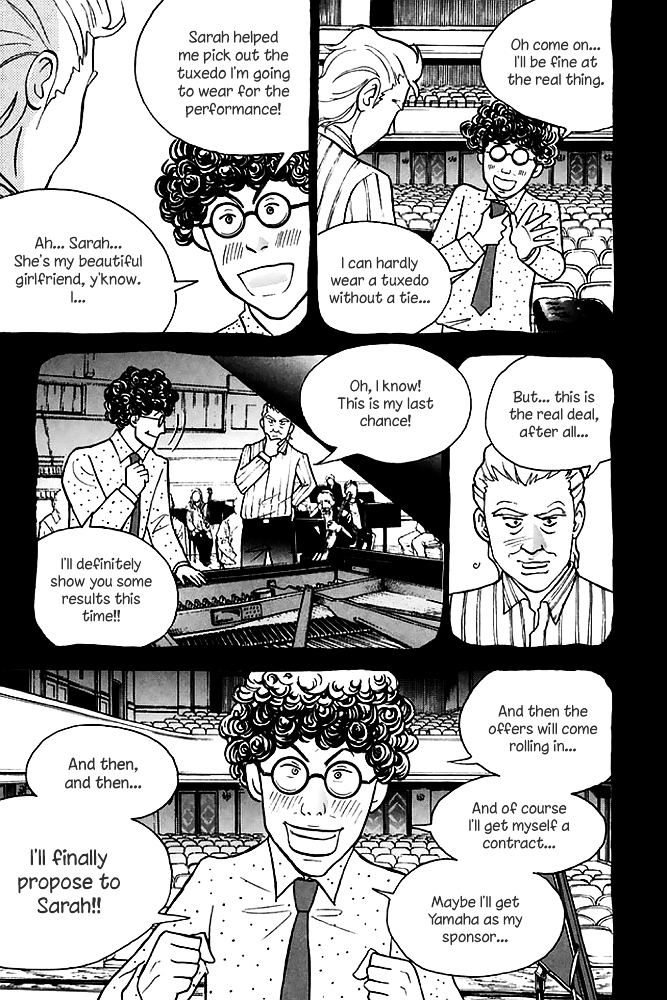 Piano no Mori Chapter 198 page 18 - Chapter 198 : Proposal Rhapsody
