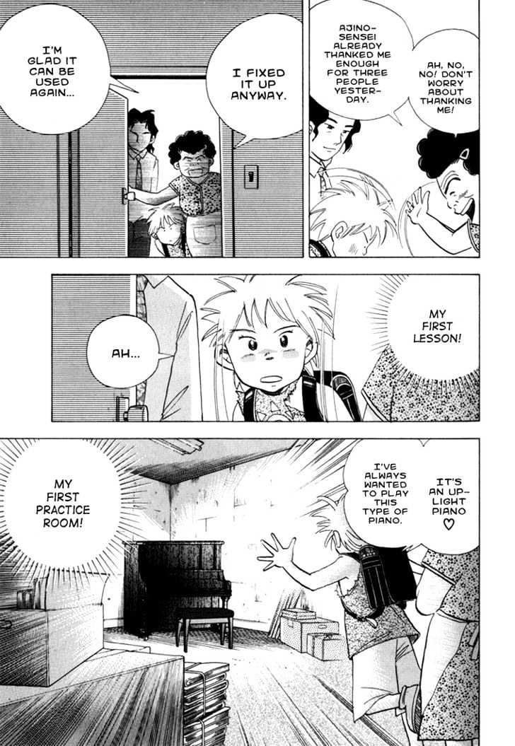 Piano no Mori Chapter 20 page 17 - Chapter 20 : Start The Lesson