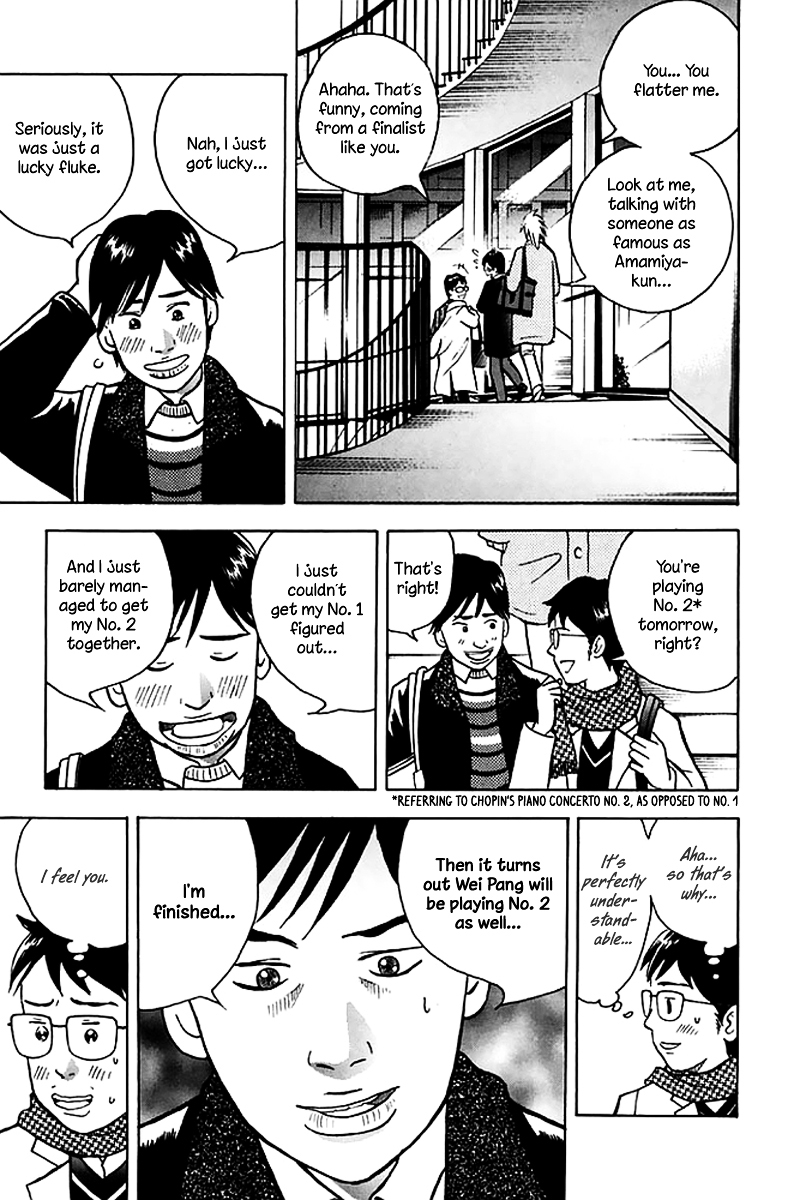 Piano no Mori Chapter 200 page 6 - Chapter 200 : Midnight Stroll in Warsaw