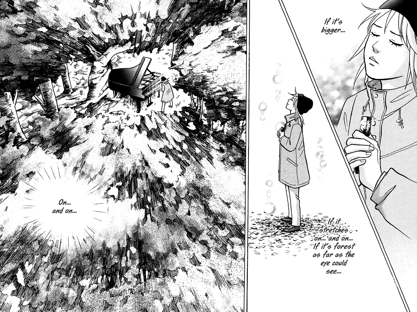 Piano no Mori Chapter 201 page 11 - Chapter 201 : Morning in the Forest of Chopin